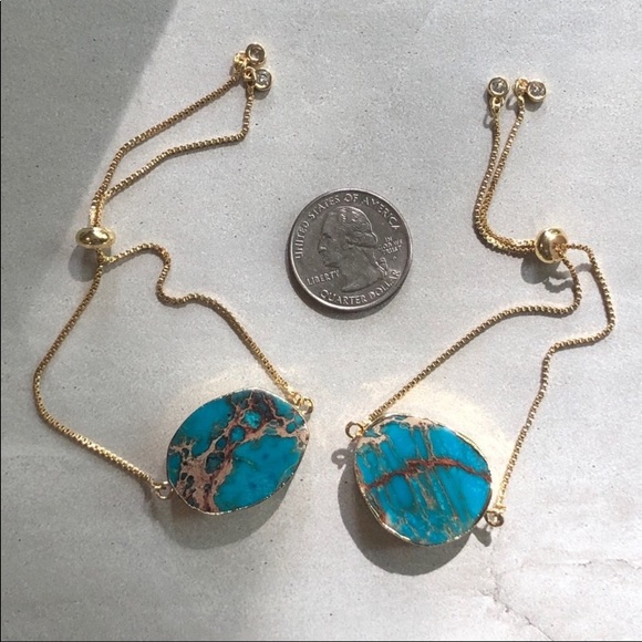 💙HOST PICK💙🌟Raw✨blue ✨jasper 🍃😊🍃bracelet ✨💐 - Picture 3 of 6